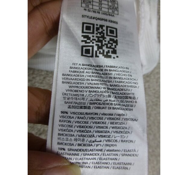 GUESS Logo Tape Cuffs Bodysuit (Size M) - Picture 6 of 14